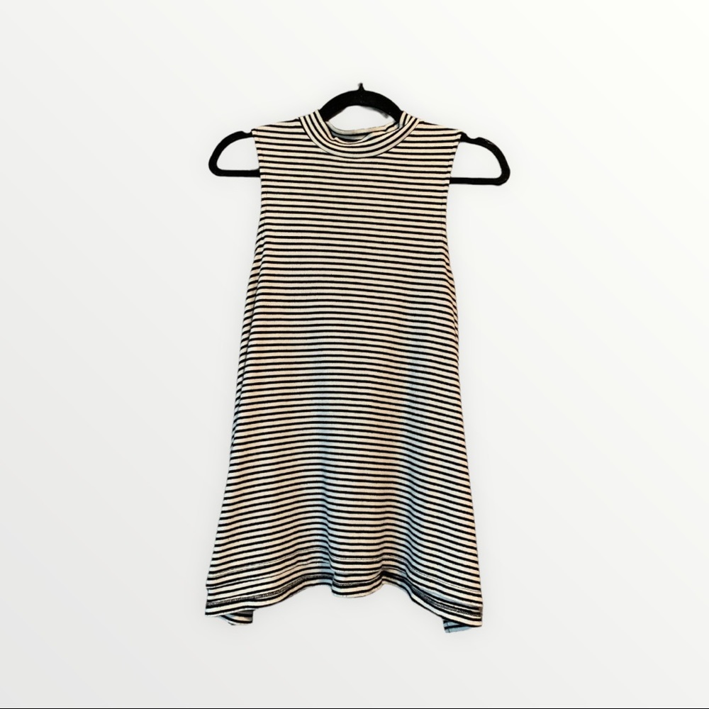 Mossimo Black and White Striped Tank